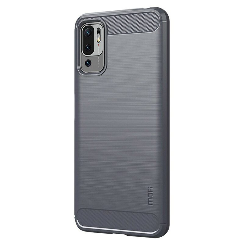 Cover Poco M3 Pro 5G Fibra Di Carbonio Spazzolata Mofi