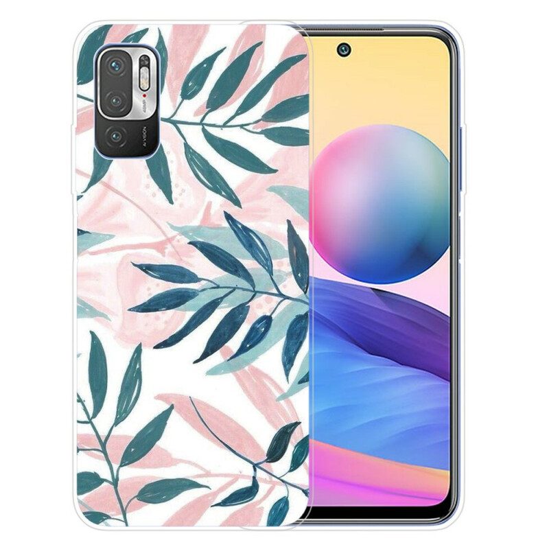 Cover Poco M3 Pro 5G Foglie