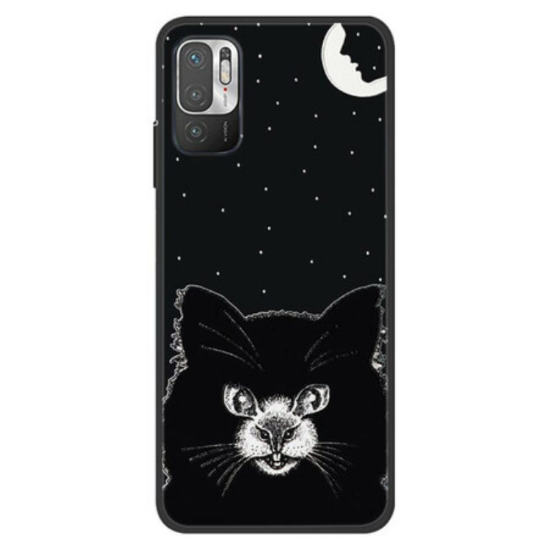 Cover Poco M3 Pro 5G Gatto Nero