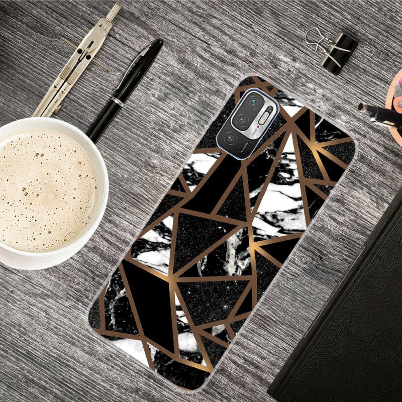 Cover Poco M3 Pro 5G Marmo Geometrico