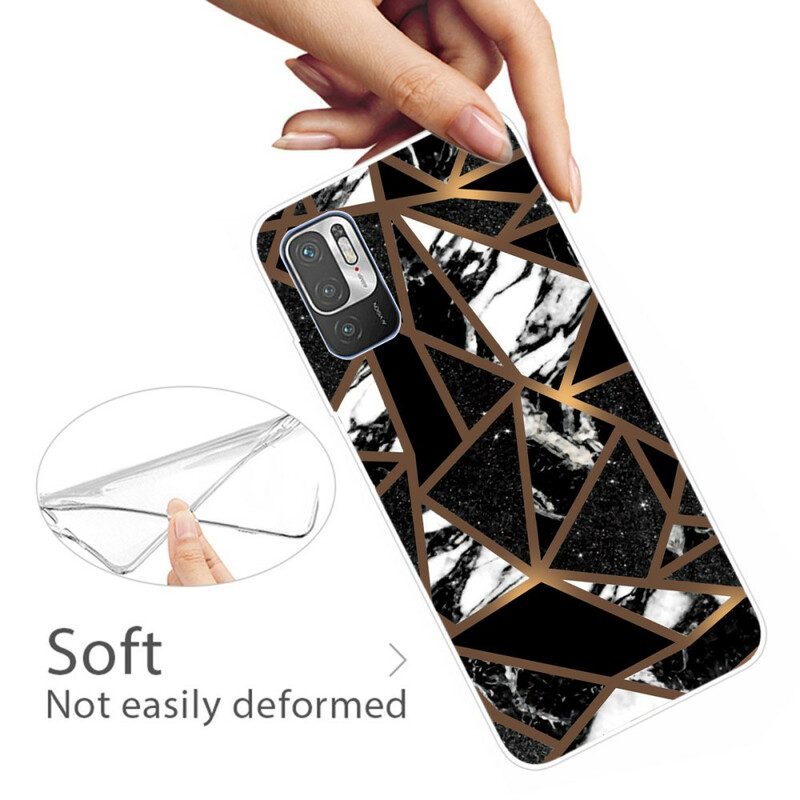 Cover Poco M3 Pro 5G Marmo Geometrico