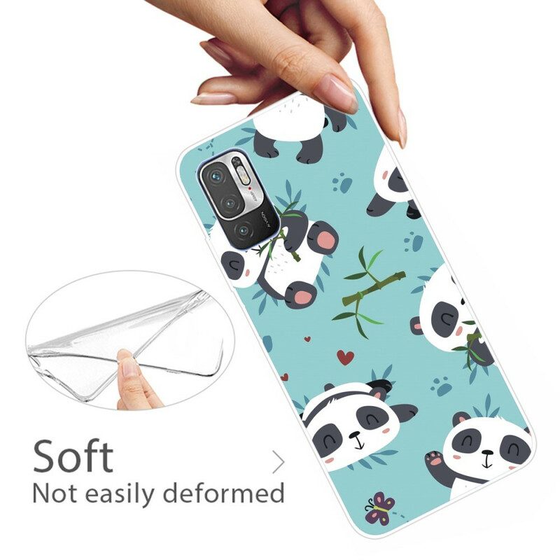 Cover Poco M3 Pro 5G Mazzo Di Panda