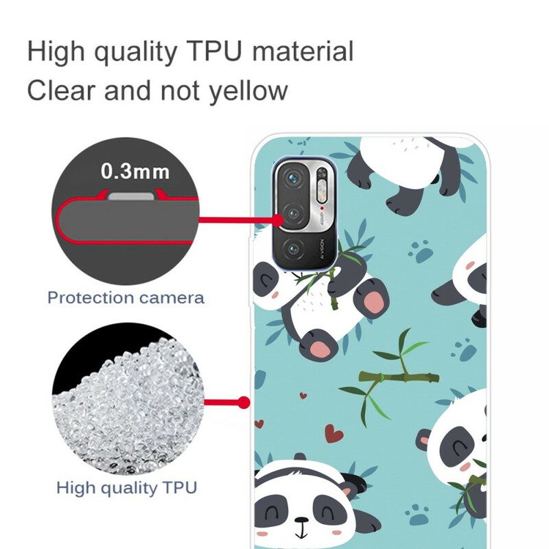 Cover Poco M3 Pro 5G Mazzo Di Panda