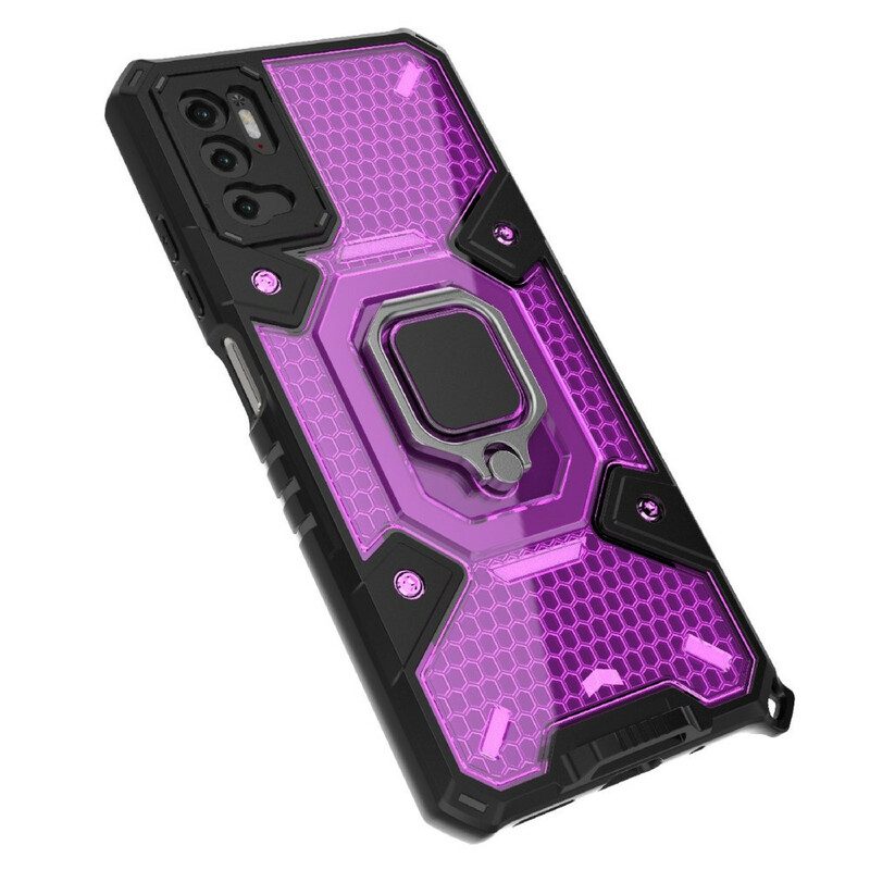 Cover Poco M3 Pro 5G Nido D'ape Con Anello