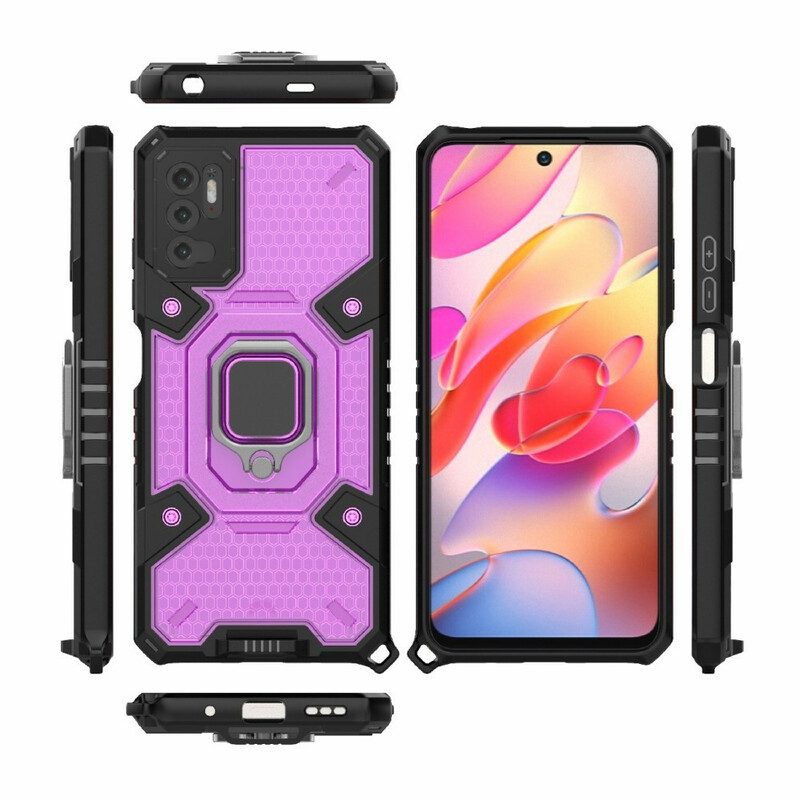 Cover Poco M3 Pro 5G Nido D'ape Con Anello