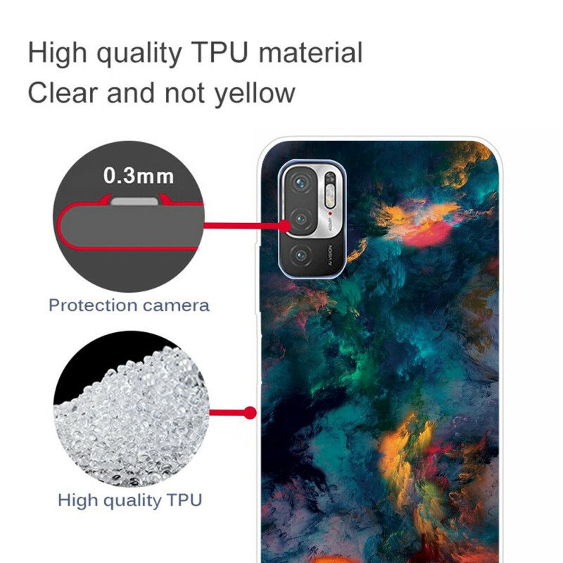 Cover Poco M3 Pro 5G Nuvole Colorate