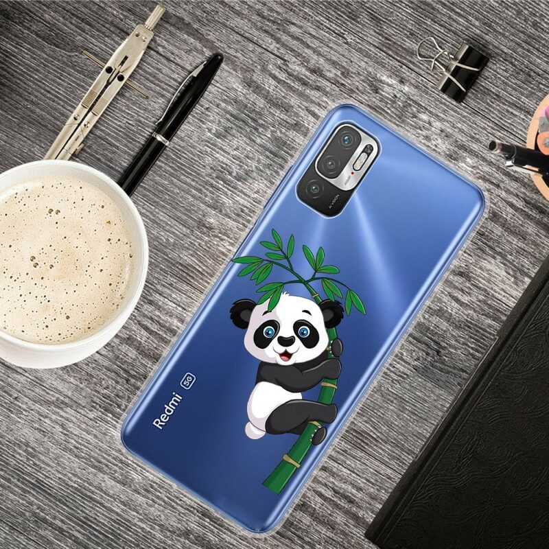 Cover Poco M3 Pro 5G Panda Su Bambù