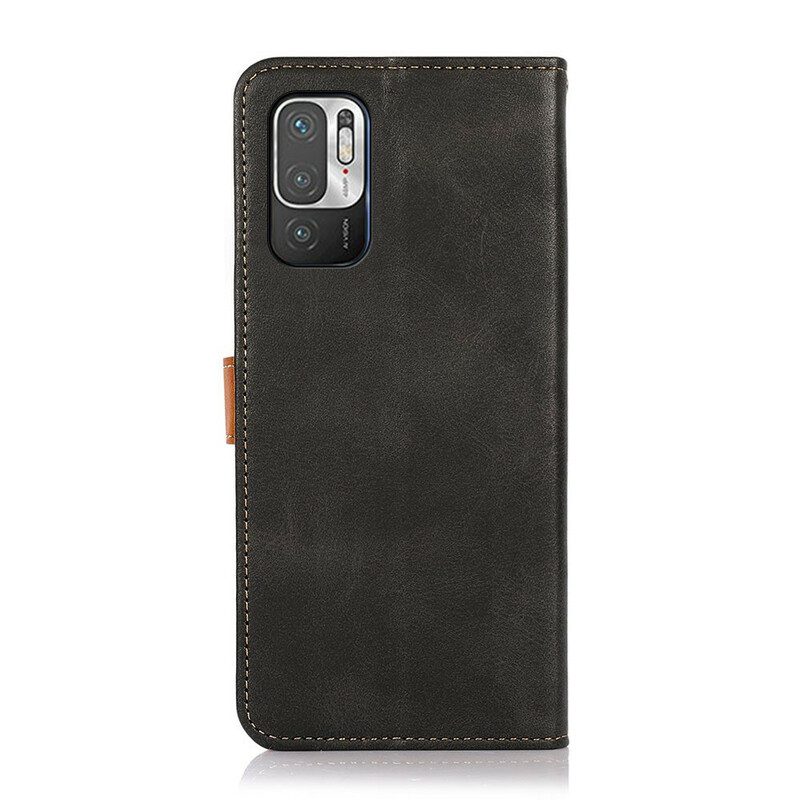 Folio Cover Poco M3 Pro 5G Con Cinturino Khazneh