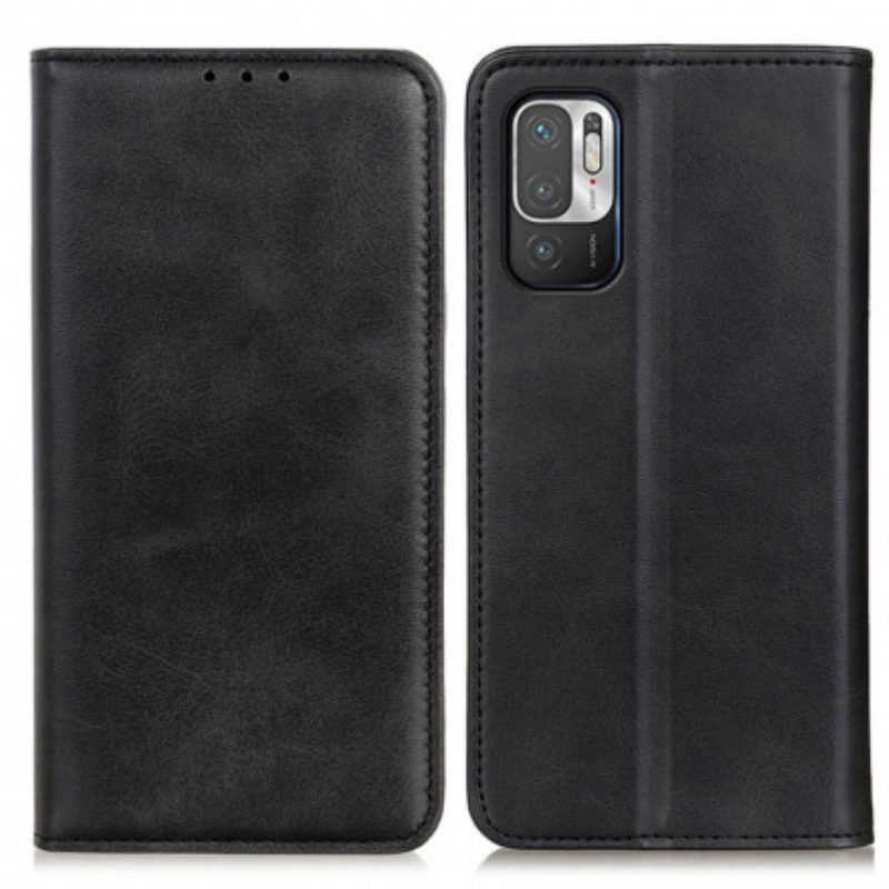 Folio Cover Poco M3 Pro 5G Custodia in pelle Cuoio Spaccato