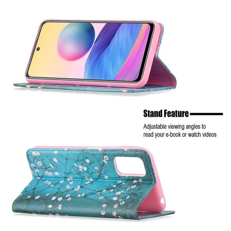 Folio Cover Poco M3 Pro 5G Custodia in pelle Rami