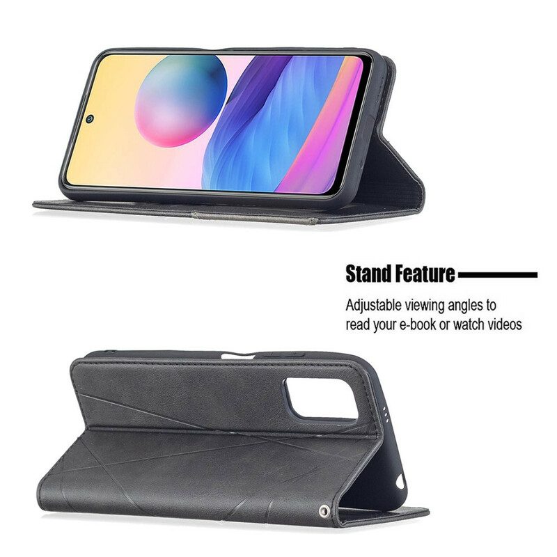 Folio Cover Poco M3 Pro 5G Custodia in pelle Stile D'artista