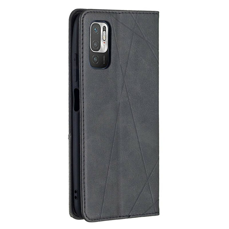 Folio Cover Poco M3 Pro 5G Custodia in pelle Stile D'artista