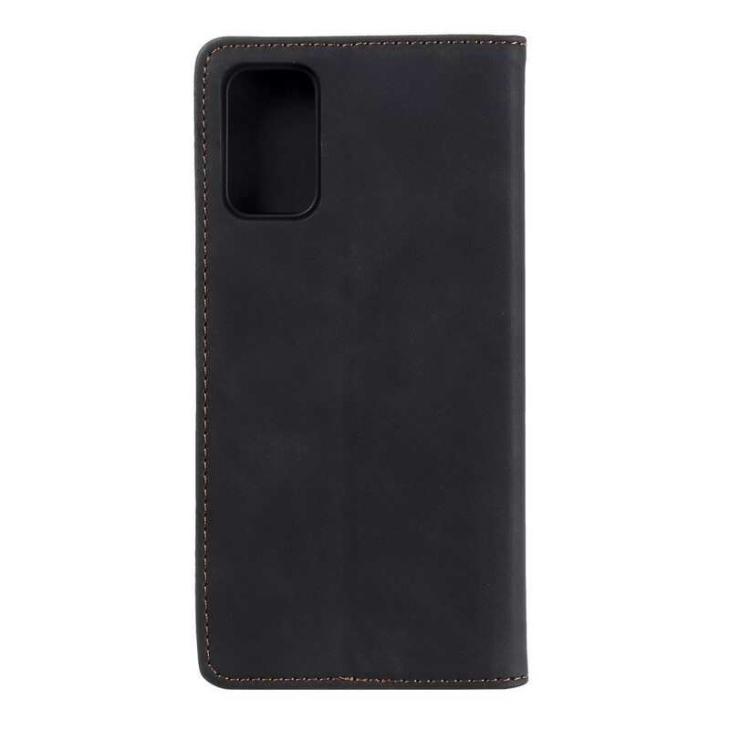 Folio Cover Poco M3 Pro 5G Custodia in pelle Stile In Pelle Tricolore