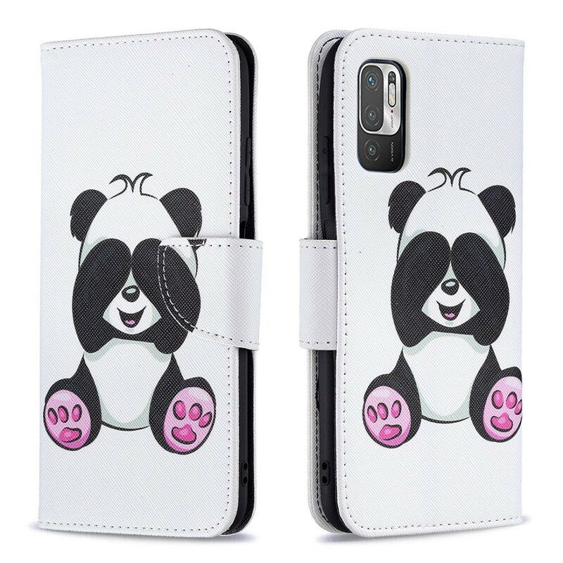 Folio Cover Poco M3 Pro 5G Divertimento Panda