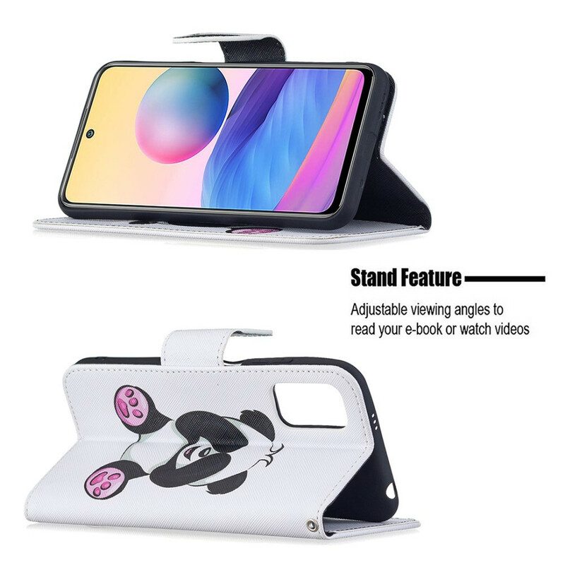 Folio Cover Poco M3 Pro 5G Divertimento Panda