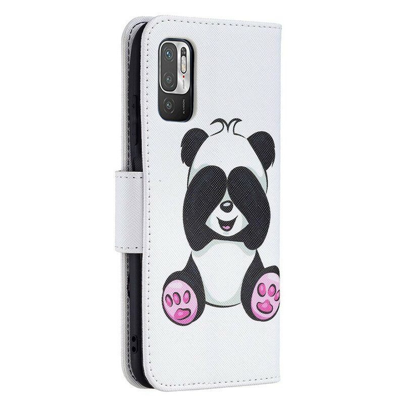 Folio Cover Poco M3 Pro 5G Divertimento Panda