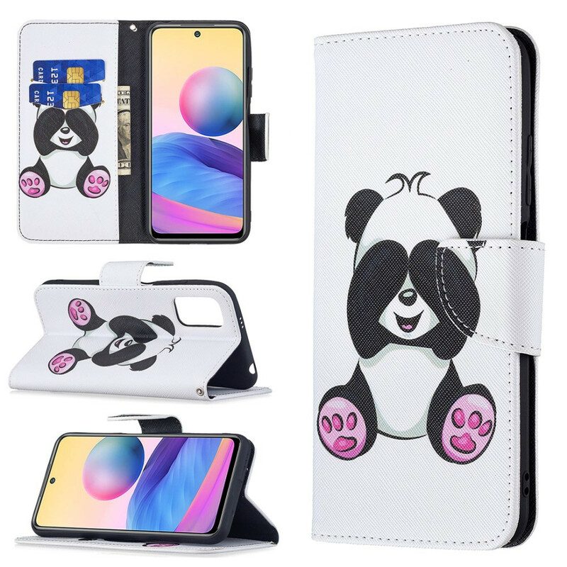 Folio Cover Poco M3 Pro 5G Divertimento Panda