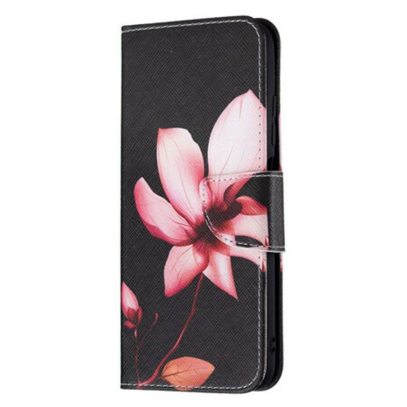 Folio Cover Poco M3 Pro 5G Fiore Rosa