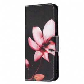 Folio Cover Poco M3 Pro 5G Fiore Rosa