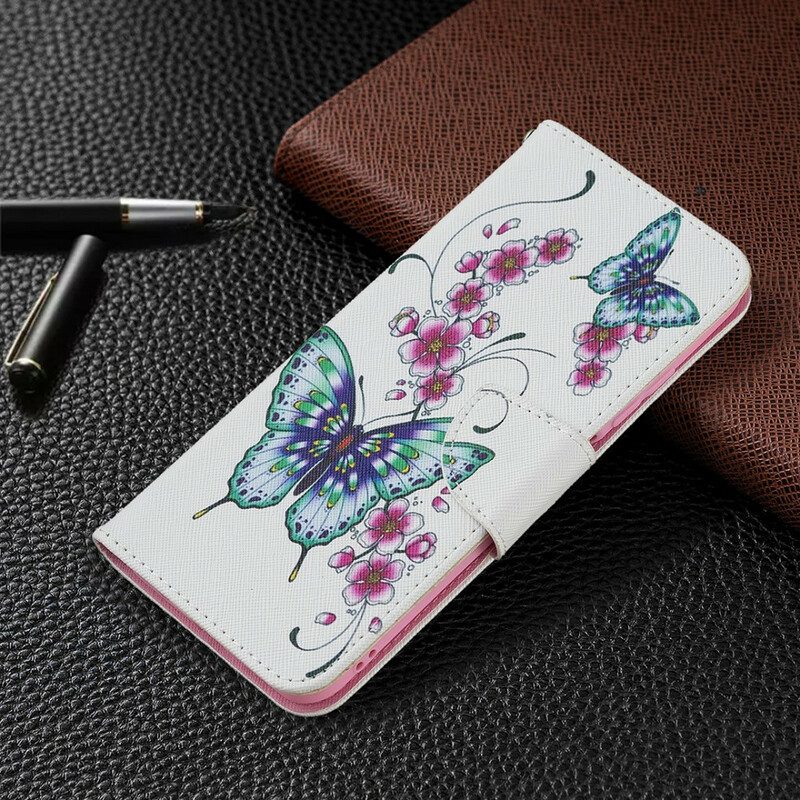 Folio Cover Poco M3 Pro 5G Meravigliose Farfalle