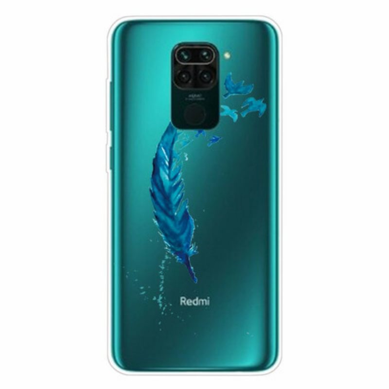 Cover Xiaomi Redmi Note 9 Bella Piuma Blu