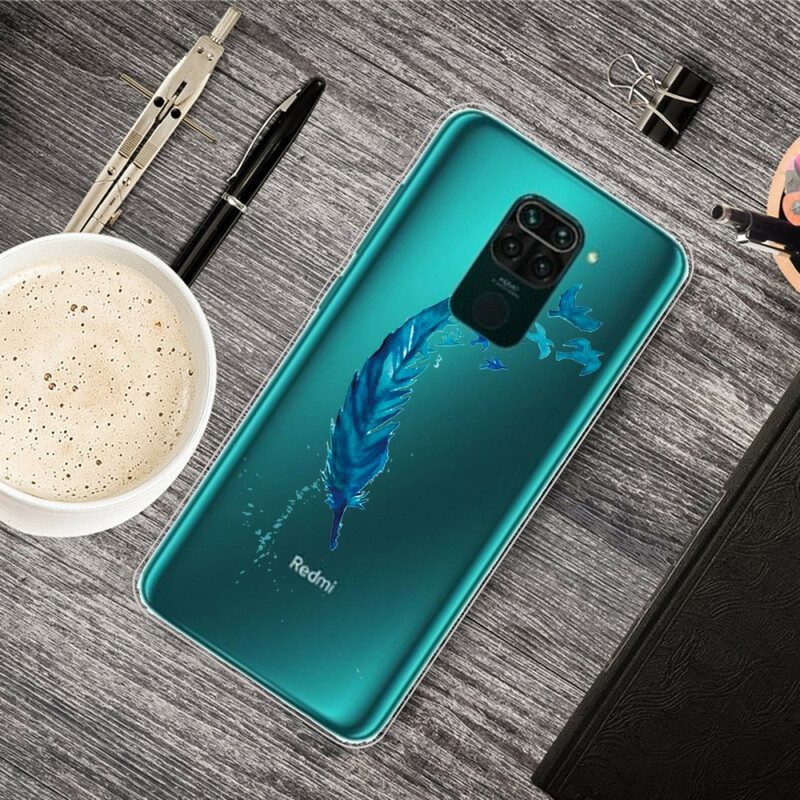 Cover Xiaomi Redmi Note 9 Bella Piuma Blu