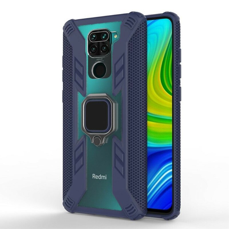 Cover Xiaomi Redmi Note 9 Guerriero Con Anello