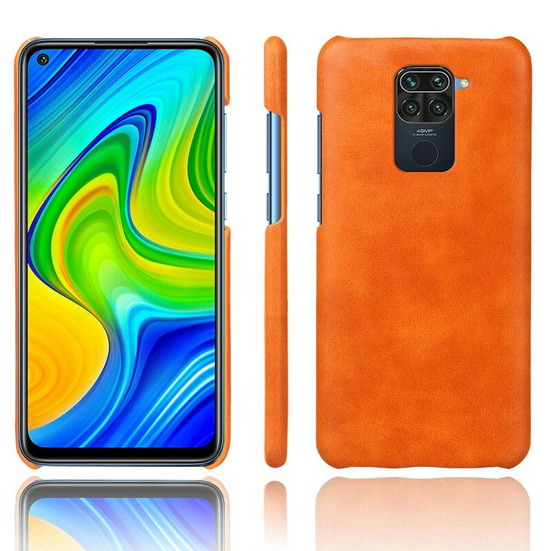 Cover Xiaomi Redmi Note 9 Ksq Effetto Pelle