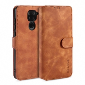 Custodia in pelle Xiaomi Redmi Note 9 Dg.ming Retro