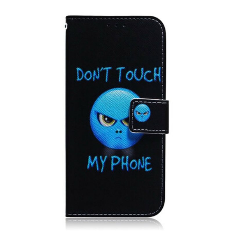 Custodia in pelle Xiaomi Redmi Note 9 Telefono Emoji