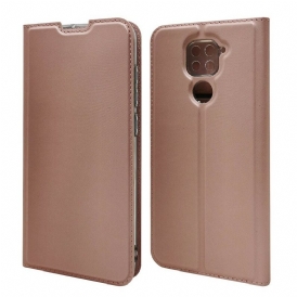 Folio Cover Xiaomi Redmi Note 9 Custodia in pelle Chiusura Magnetica