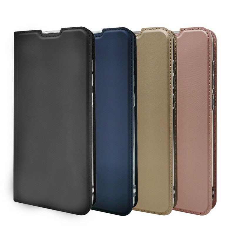 Folio Cover Xiaomi Redmi Note 9 Custodia in pelle Chiusura Magnetica