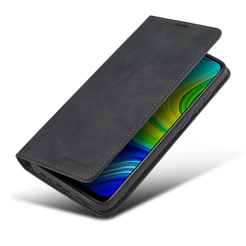 Folio Cover Xiaomi Redmi Note 9 Custodia in pelle Forwenw Effetto Pelle