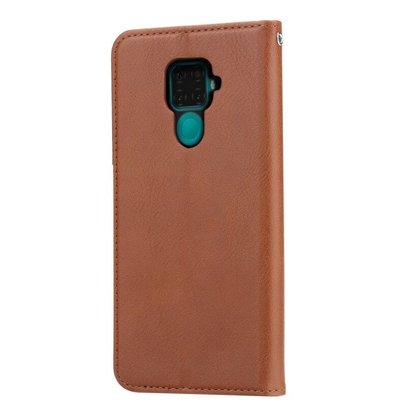 Folio Cover Xiaomi Redmi Note 9 Custodia in pelle Portacarte In Ecopelle