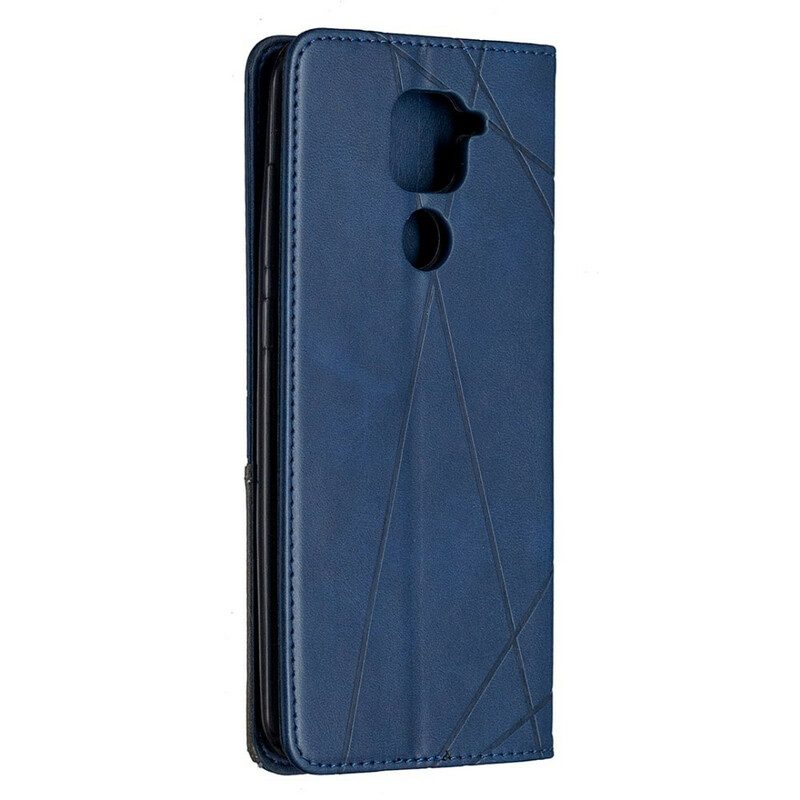 Folio Cover Xiaomi Redmi Note 9 Custodia in pelle Stile D'artista