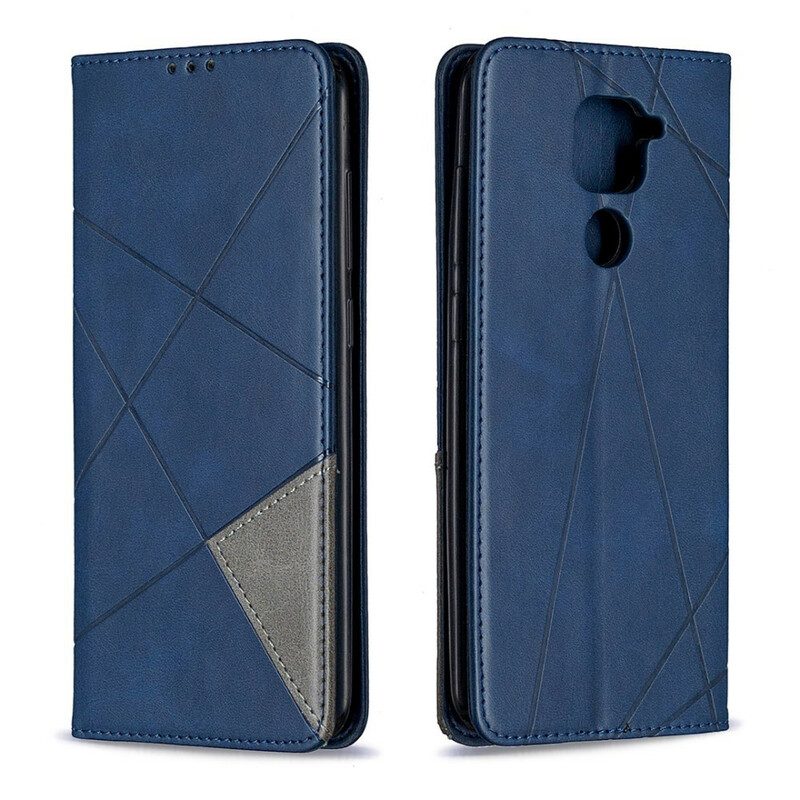 Folio Cover Xiaomi Redmi Note 9 Custodia in pelle Stile D'artista