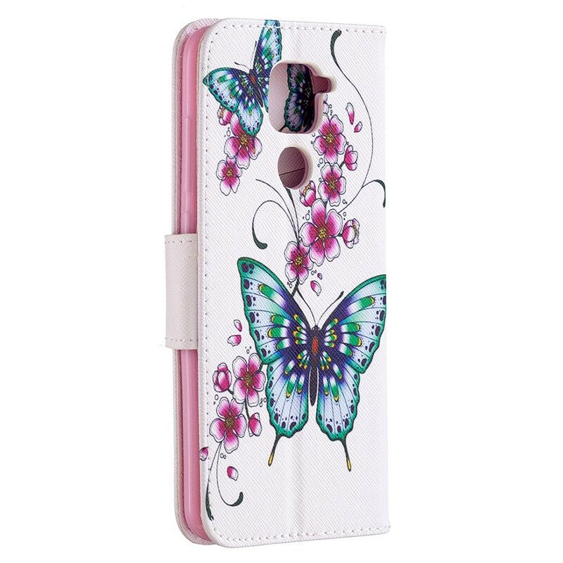 Folio Cover Xiaomi Redmi Note 9 Meravigliose Farfalle