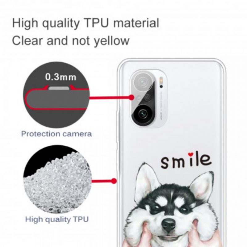 Cover Poco F3 Cane Sorridente