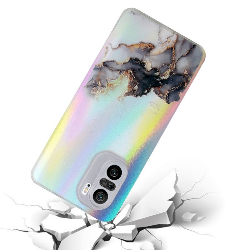 Cover Poco F3 Marmo Effetto Laser