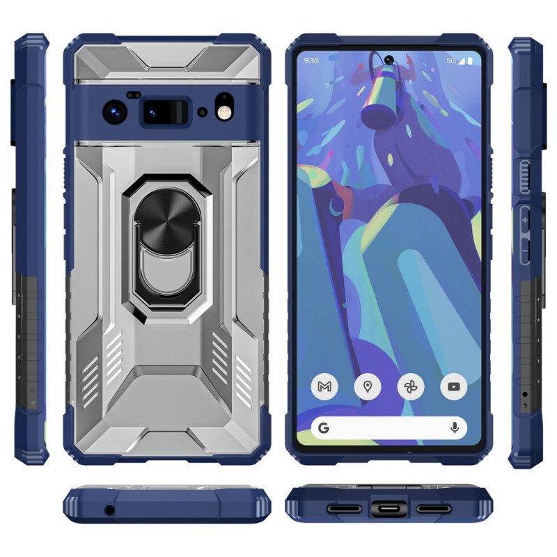 Cover Google Pixel 6 Pro Robusta Staffa Ad Anello Per Schermatura