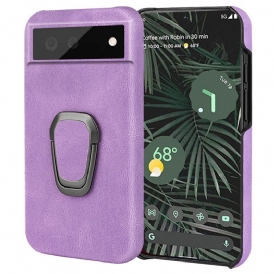 Cover Google Pixel 6 Pro Supporto Anello Elegance Effetto Pelle Nuovi Colori