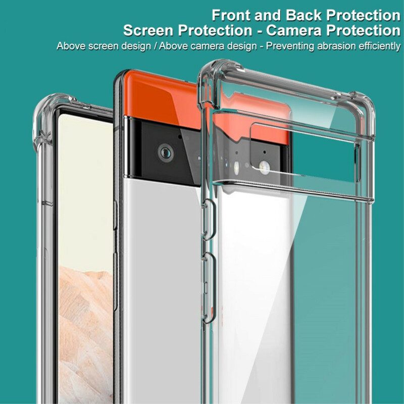 Cover Google Pixel 6 Pro Trasparente Silky Imak