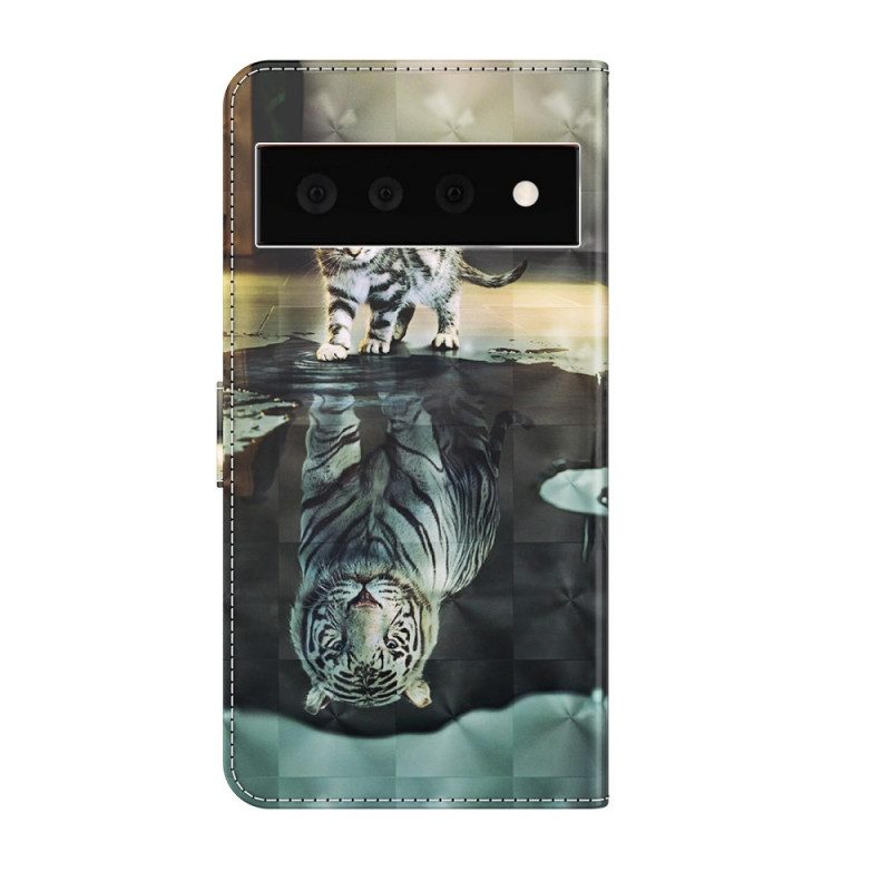 Custodia A Portafoglio Google Pixel 6 Pro Ernest E Il Riflesso