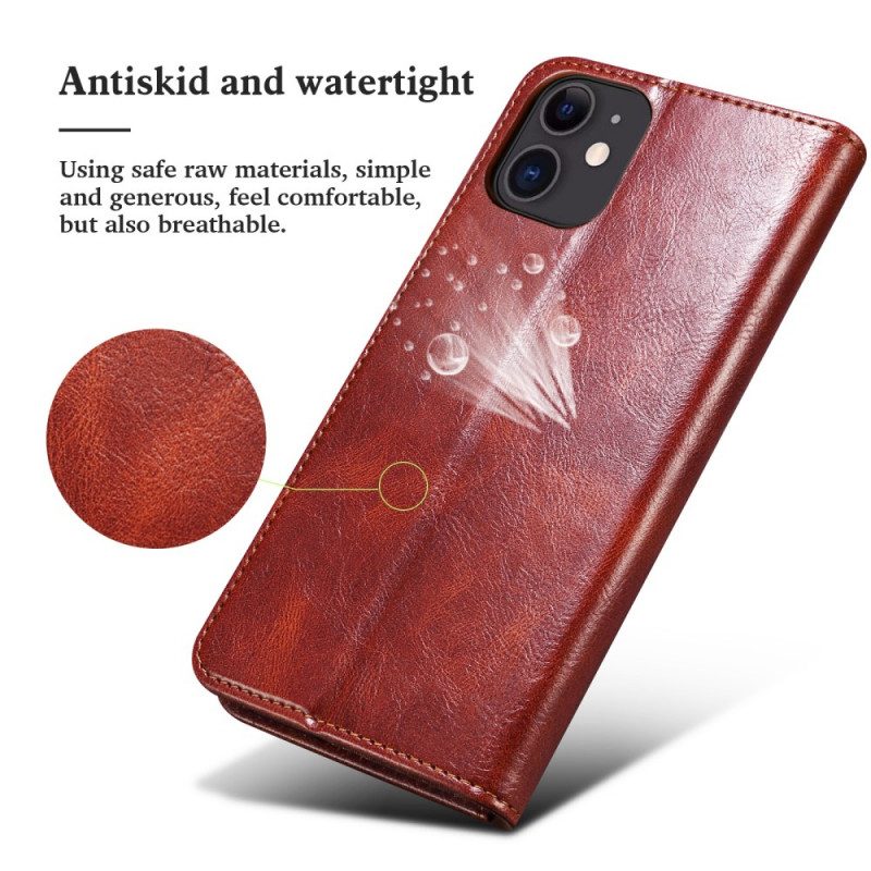 Folio Cover Google Pixel 6 Pro Custodia in pelle Ecopelle Cerata