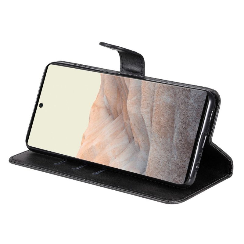 Folio Cover Google Pixel 6 Pro Portamonete D'epoca