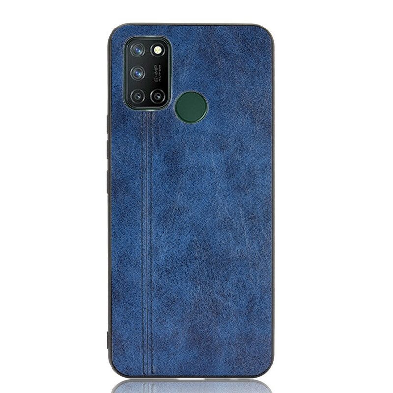 Cover Realme 7i Cuciture In Pelle Stile