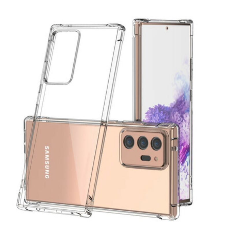 Cover Samsung Galaxy Note 20 Ultra Cuscini Leeu Trasparenti