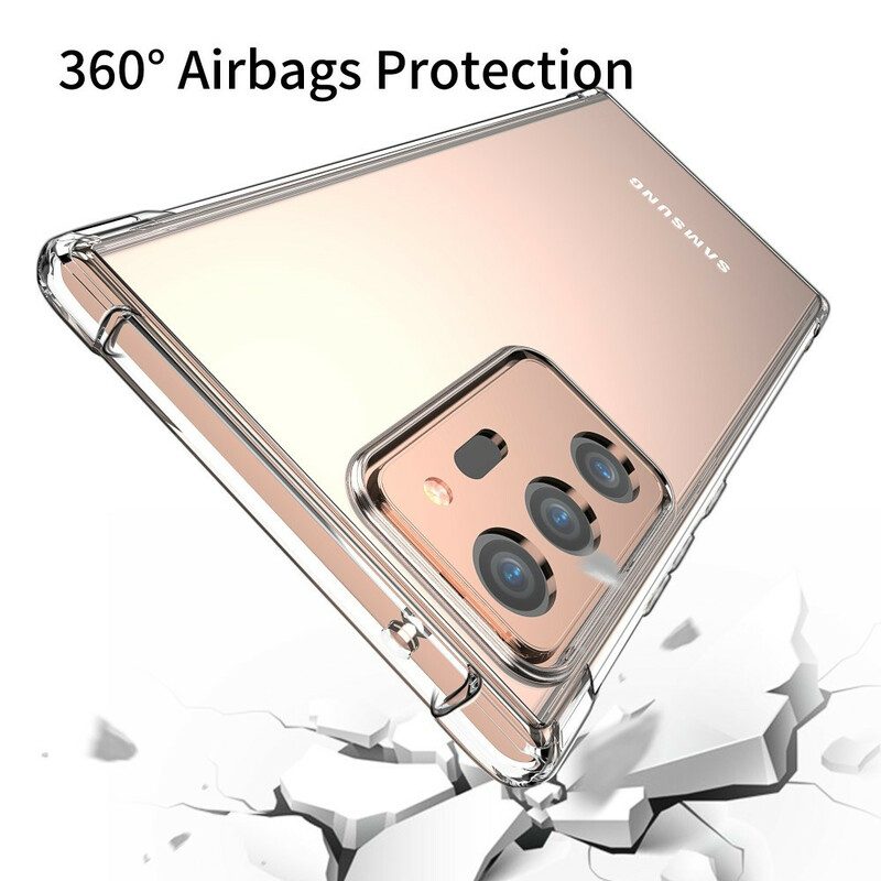 Cover Samsung Galaxy Note 20 Ultra Cuscini Leeu Trasparenti