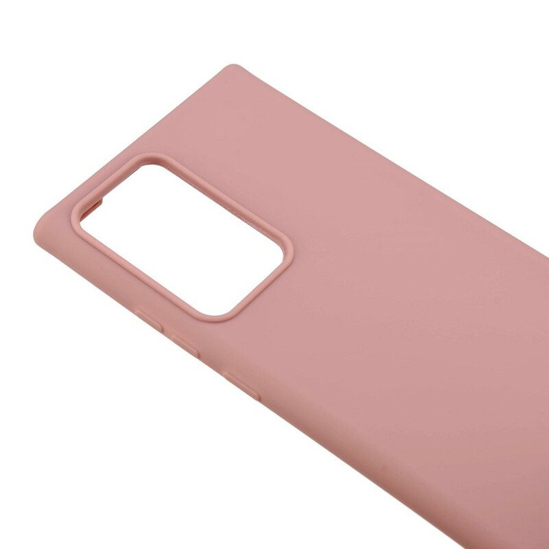 Cover Samsung Galaxy Note 20 Ultra Silicone E Cavo