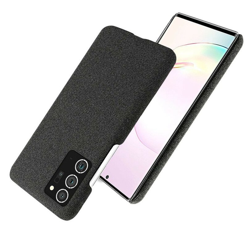 Cover Samsung Galaxy Note 20 Ultra Trama Tessuto Ksq